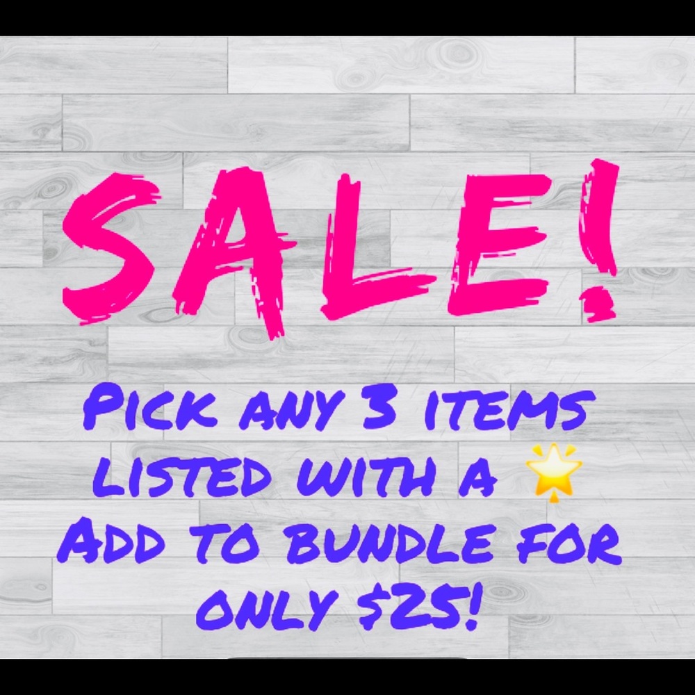 CLOSET SALE!
